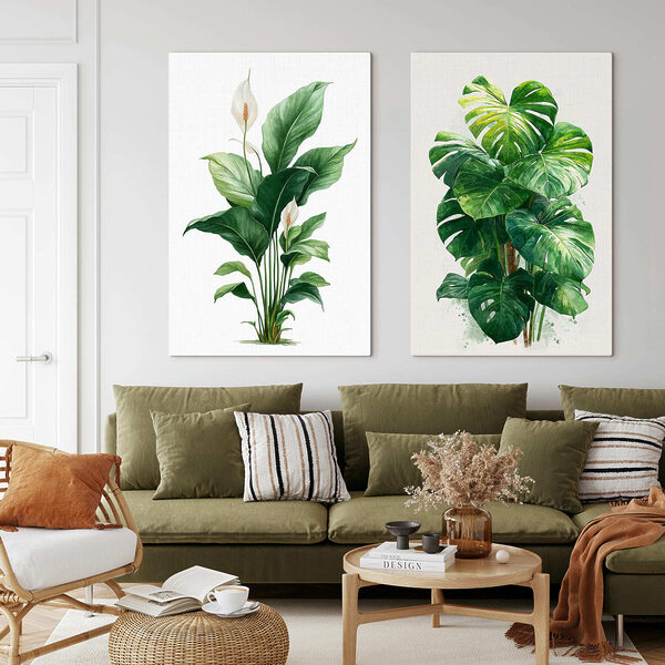 Fresh foliage brings nature indoors Fresh foliage brings nature indoors