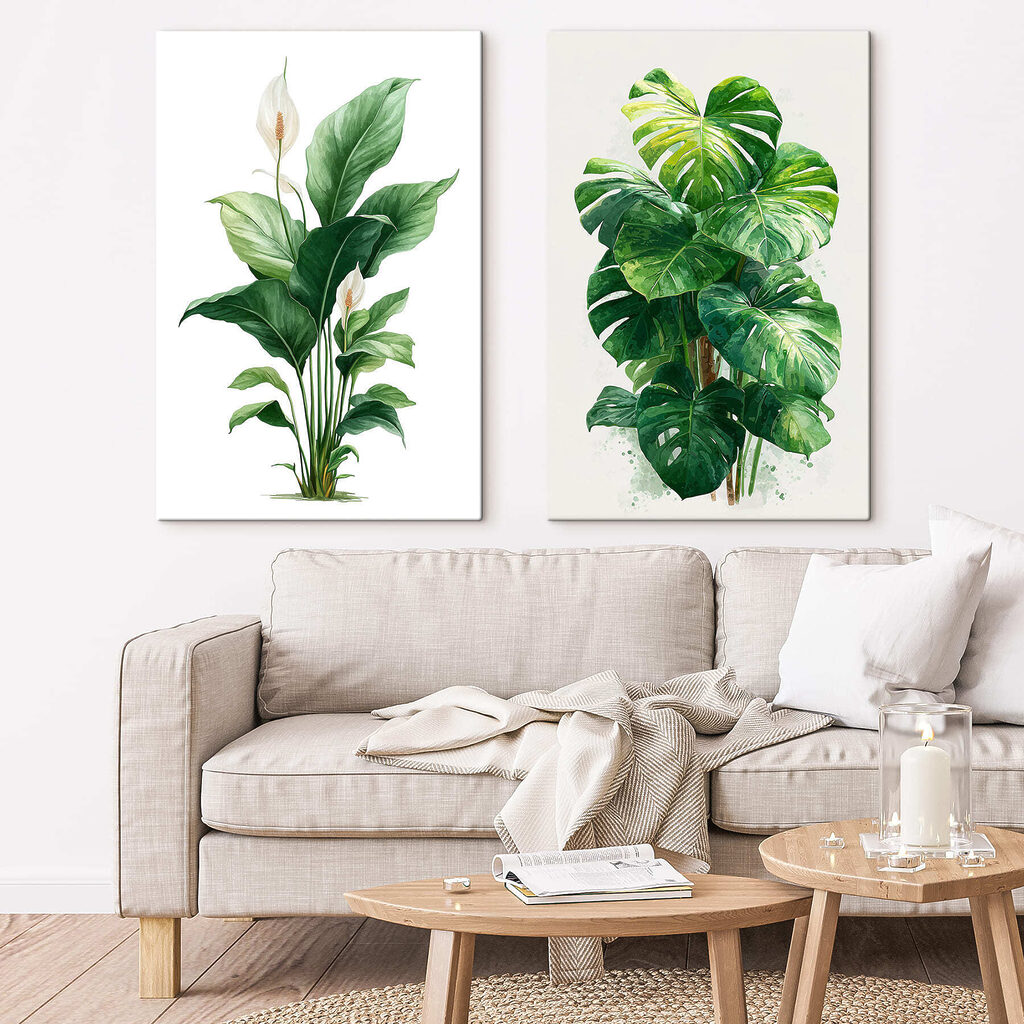 Fresh foliage brings nature indoors Fresh foliage brings nature indoors