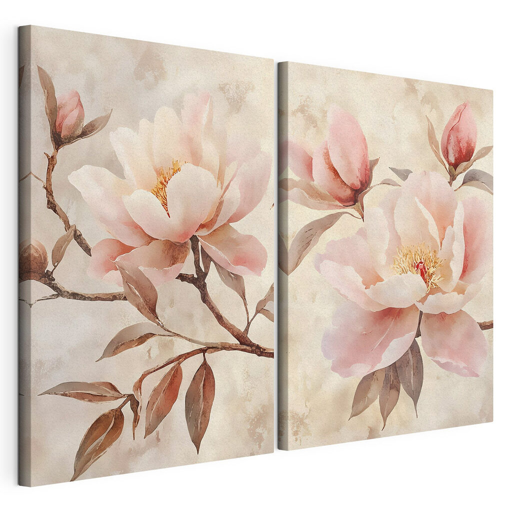 Delicate blooms in soft hues Delicate blooms in soft hues