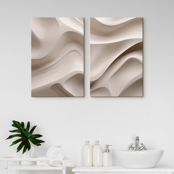 Soft curves in neutral tones Soft curves in neutral tones