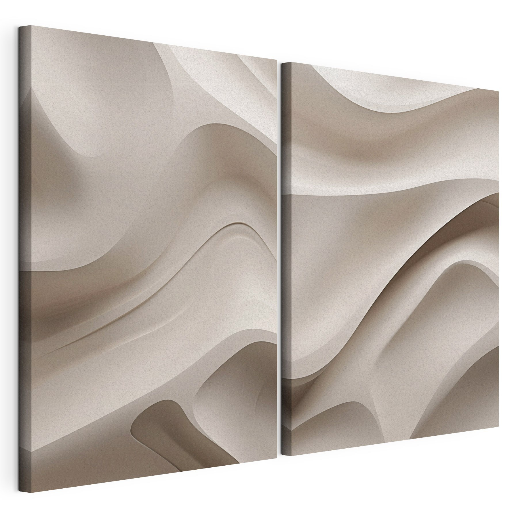Soft curves in neutral tones Soft curves in neutral tones