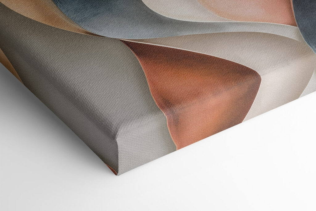 Flowing forms in soft color palette Flowing forms in soft color palette