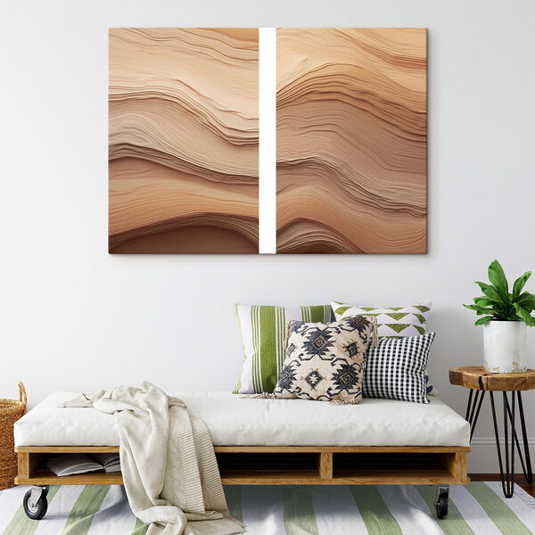 Flowing layers of soft hues Flowing layers of soft hues