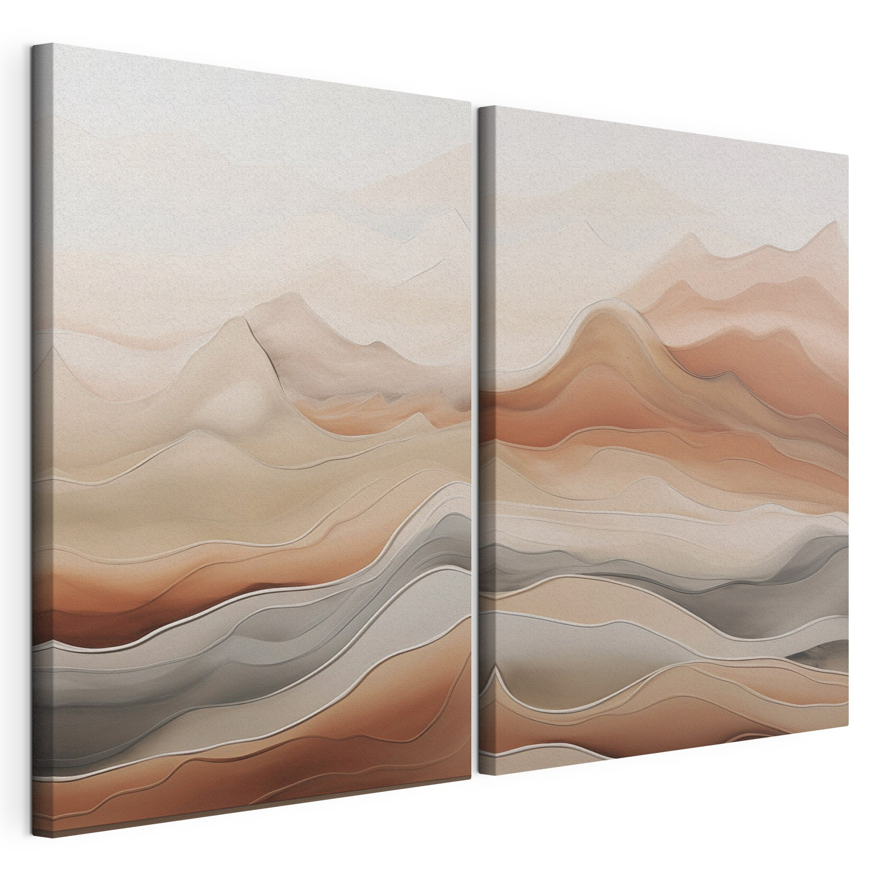 Screenshot of a painting of a desert landscape Screenshot of a painting of a desert landscape