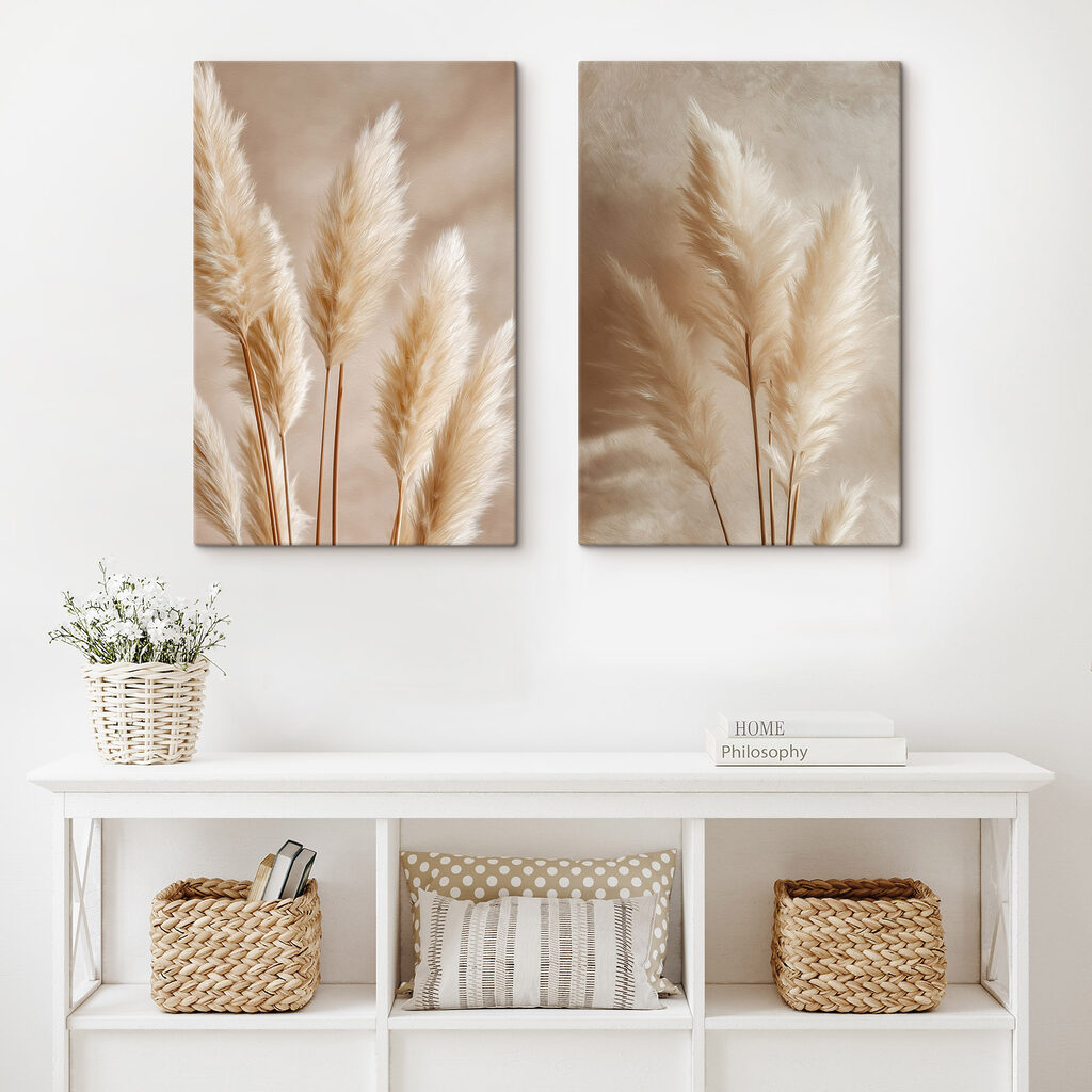 Delicate feathery plants in harmony Delicate feathery plants in harmony