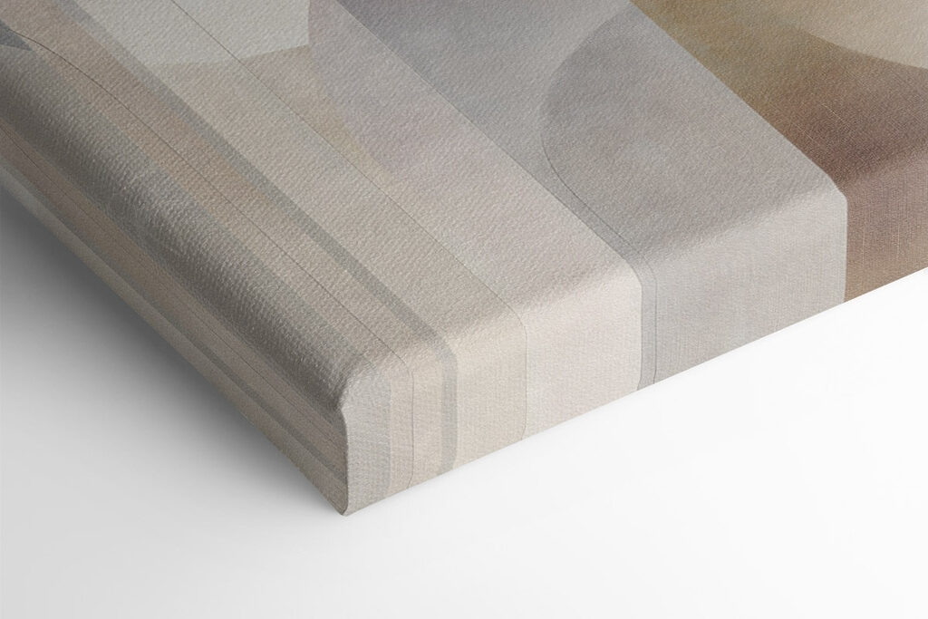 - Curves and shapes in soft tones - Curves and shapes in soft tones