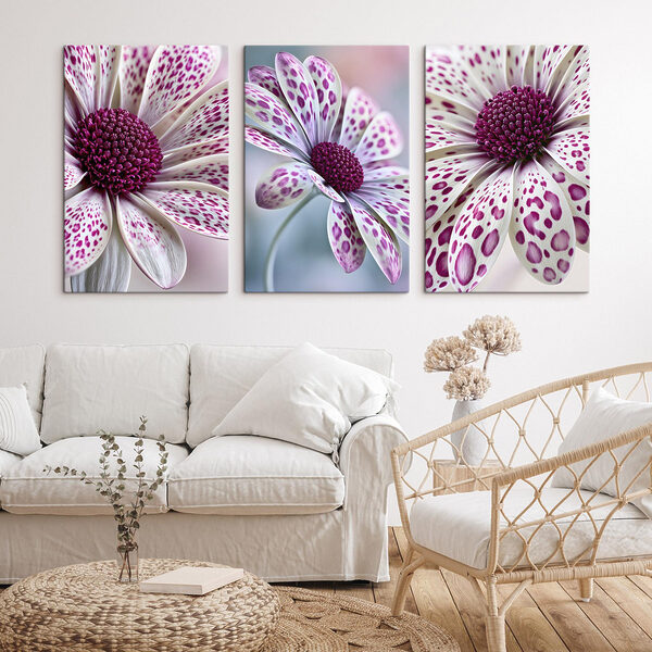 Blooming beauty in vibrant patterns Blooming beauty in vibrant patterns