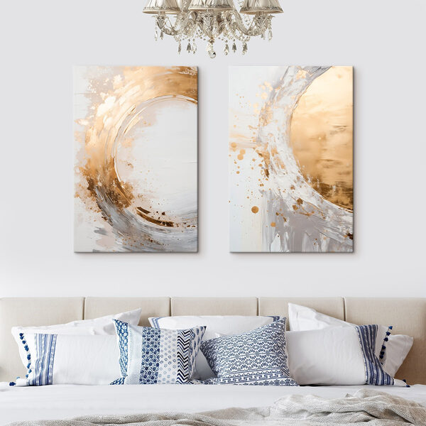 Dynamic swirls in light tones Dynamic swirls in light tones