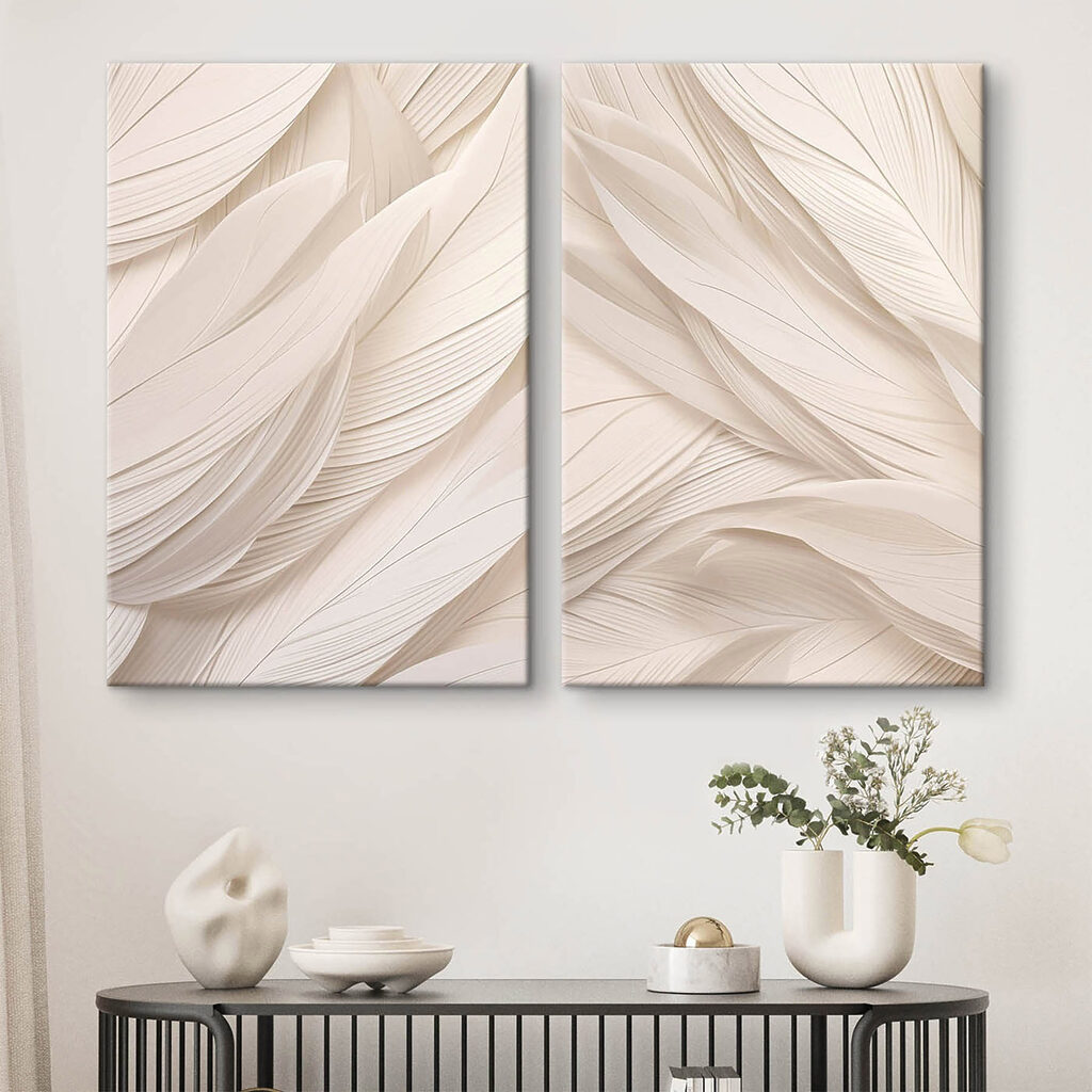 Gentle waves of soft elegance Gentle waves of soft elegance