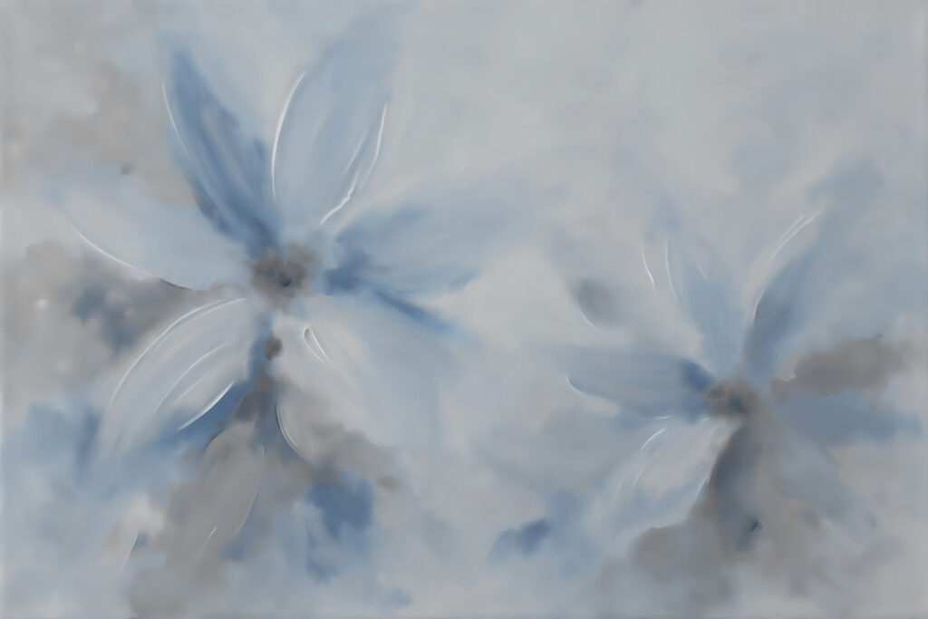 Soft blossoms in tranquil hues