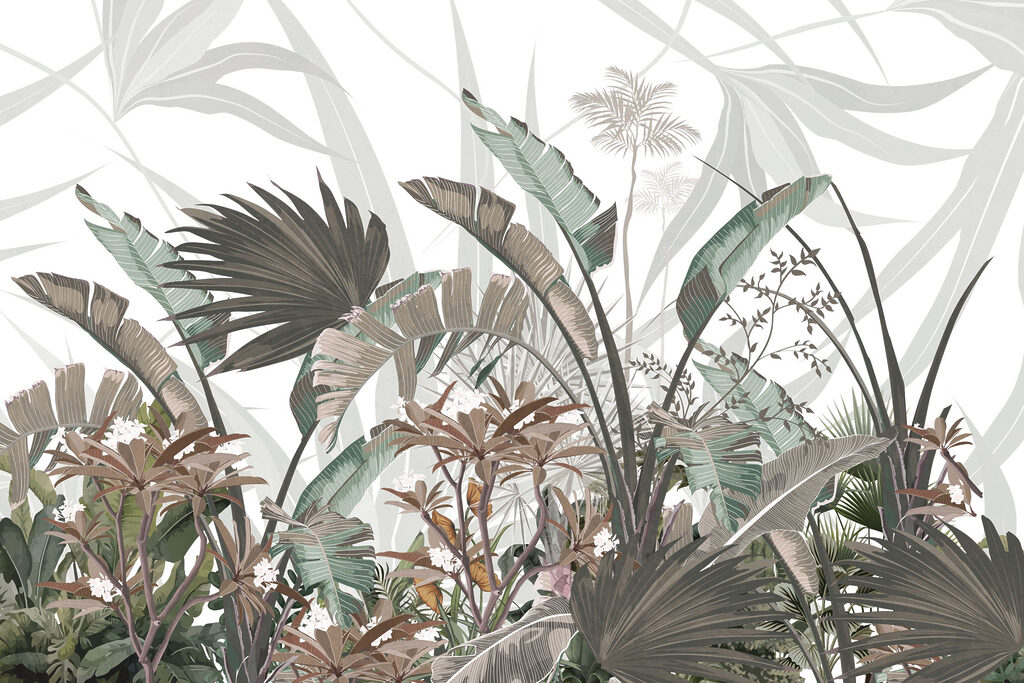 Botanical beauty in pastel tones Botanical beauty in pastel tones