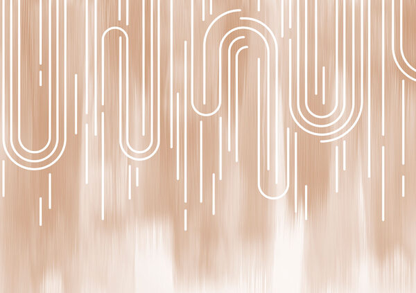 White lines on a brown background