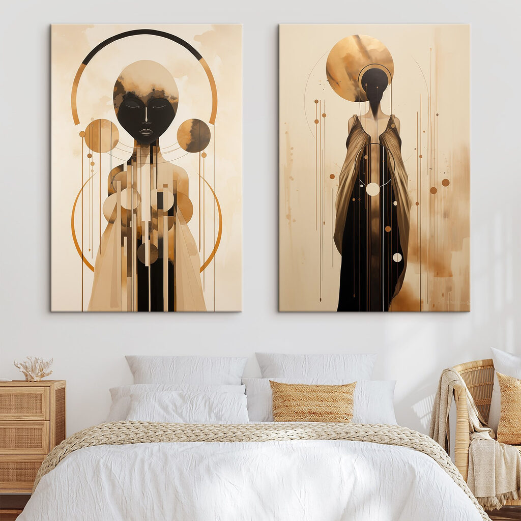 Ethereal forms in harmonious composition Ethereal forms in harmonious composition