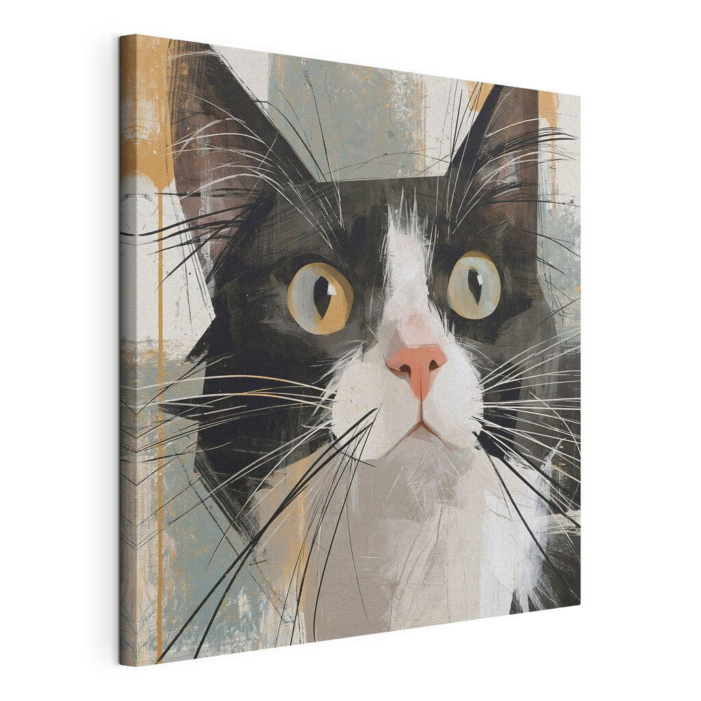 Cat with big eyes