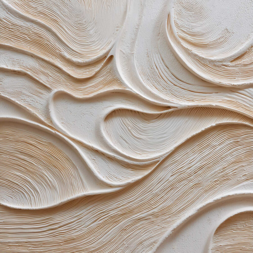Flowing patterns in soft hues