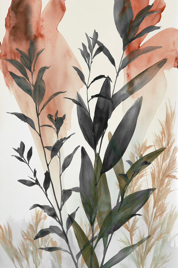 Painting of leaves and plants Painting of leaves and plants