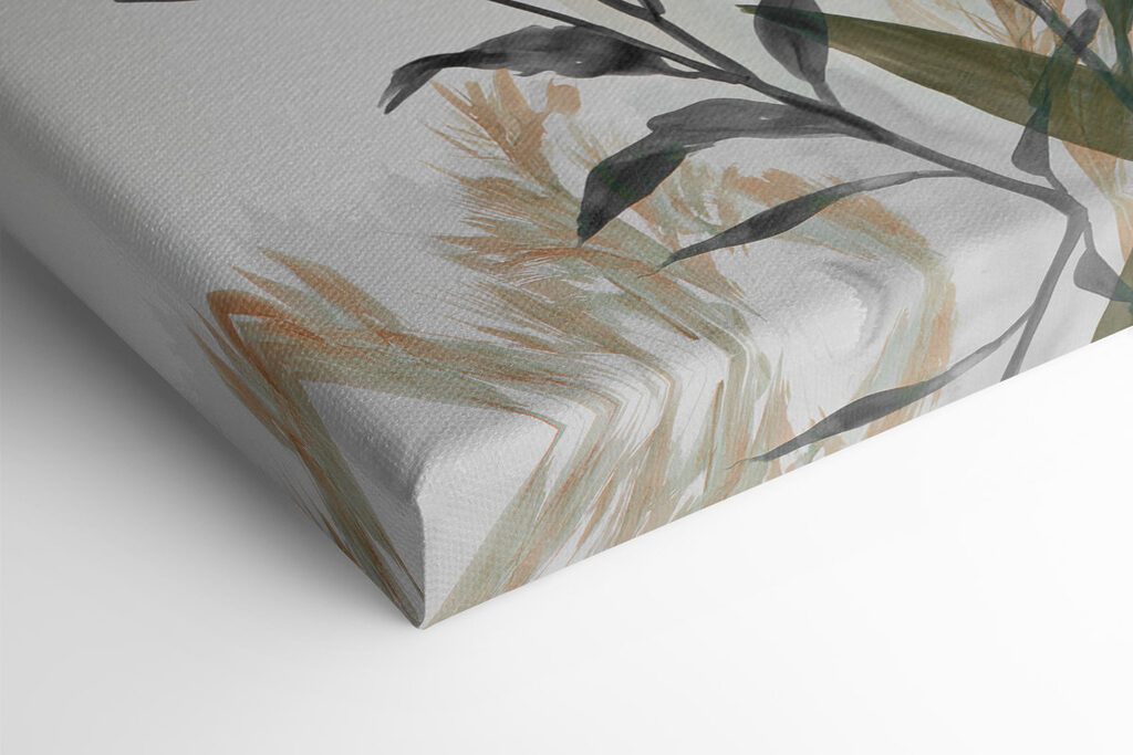 Painting of leaves and plants Painting of leaves and plants