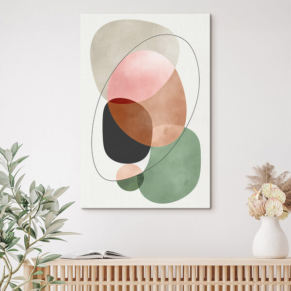 Colorful circles and lines Colorful circles and lines