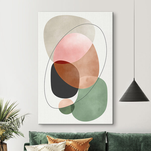 Colorful circles and lines Colorful circles and lines