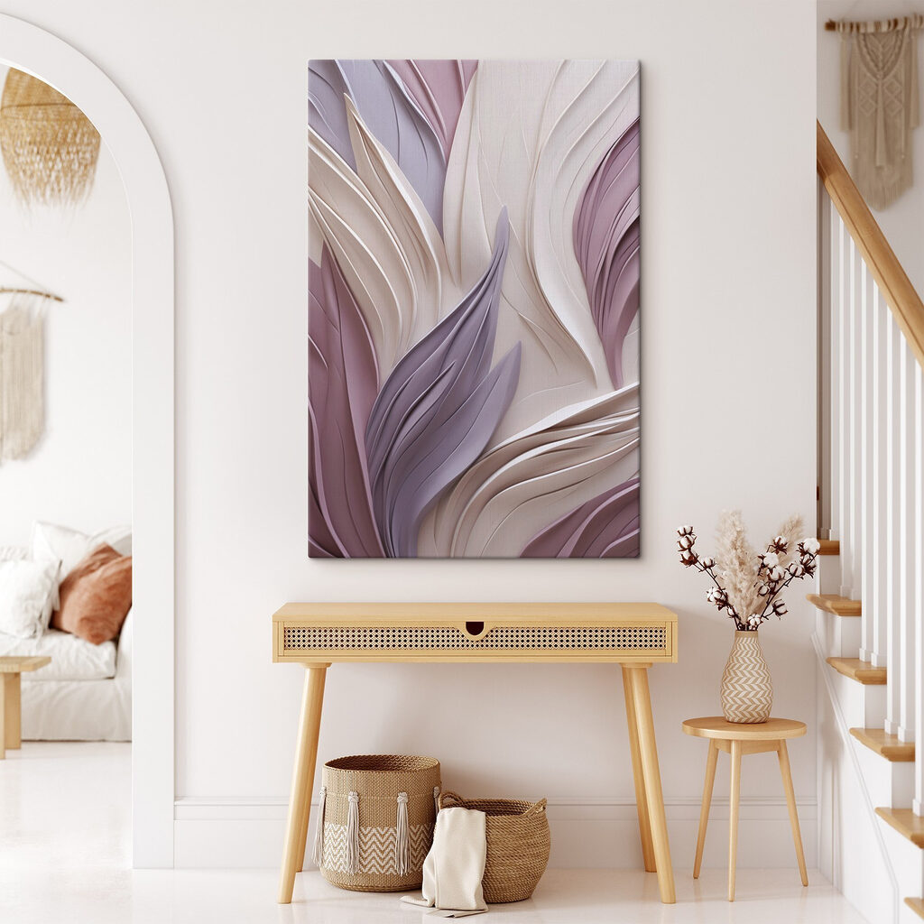 Flowing curves in soft colors Flowing curves in soft colors