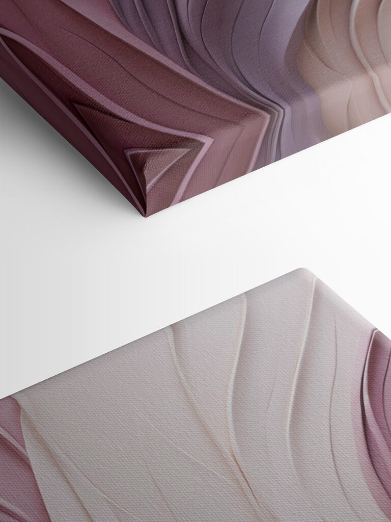 Flowing curves in soft colors Flowing curves in soft colors