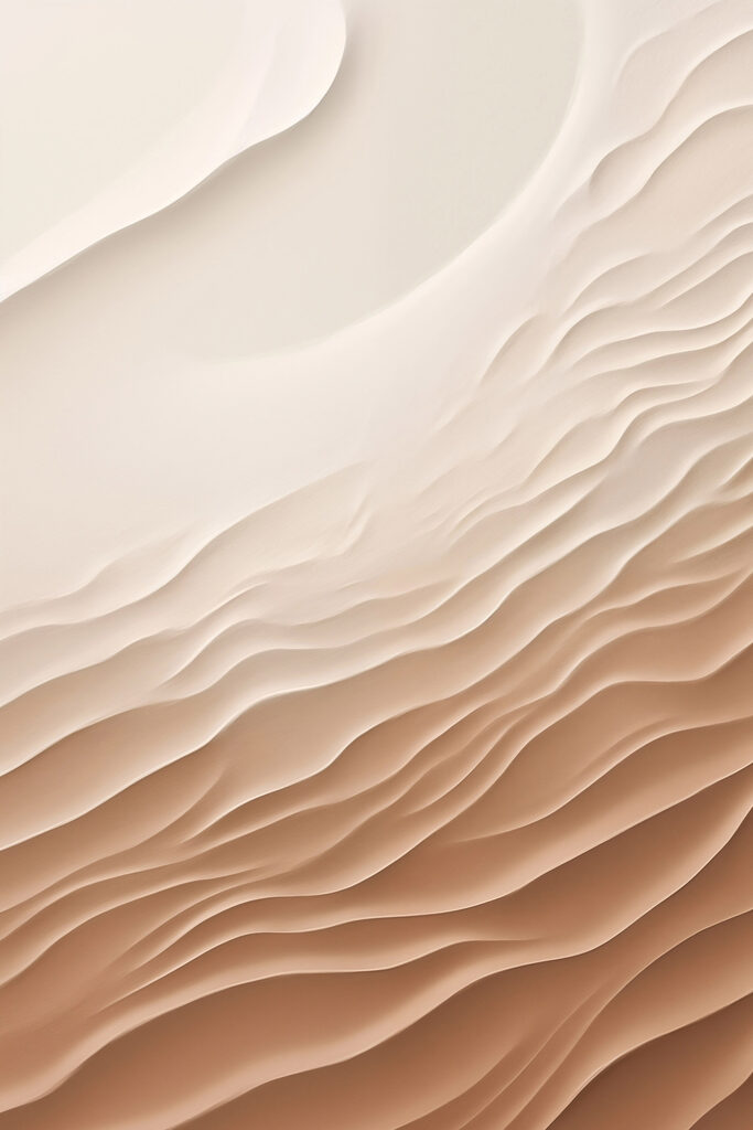 Soft curves in gentle hues Soft curves in gentle hues