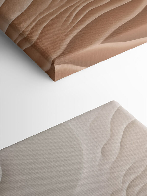 Soft curves in gentle hues Soft curves in gentle hues