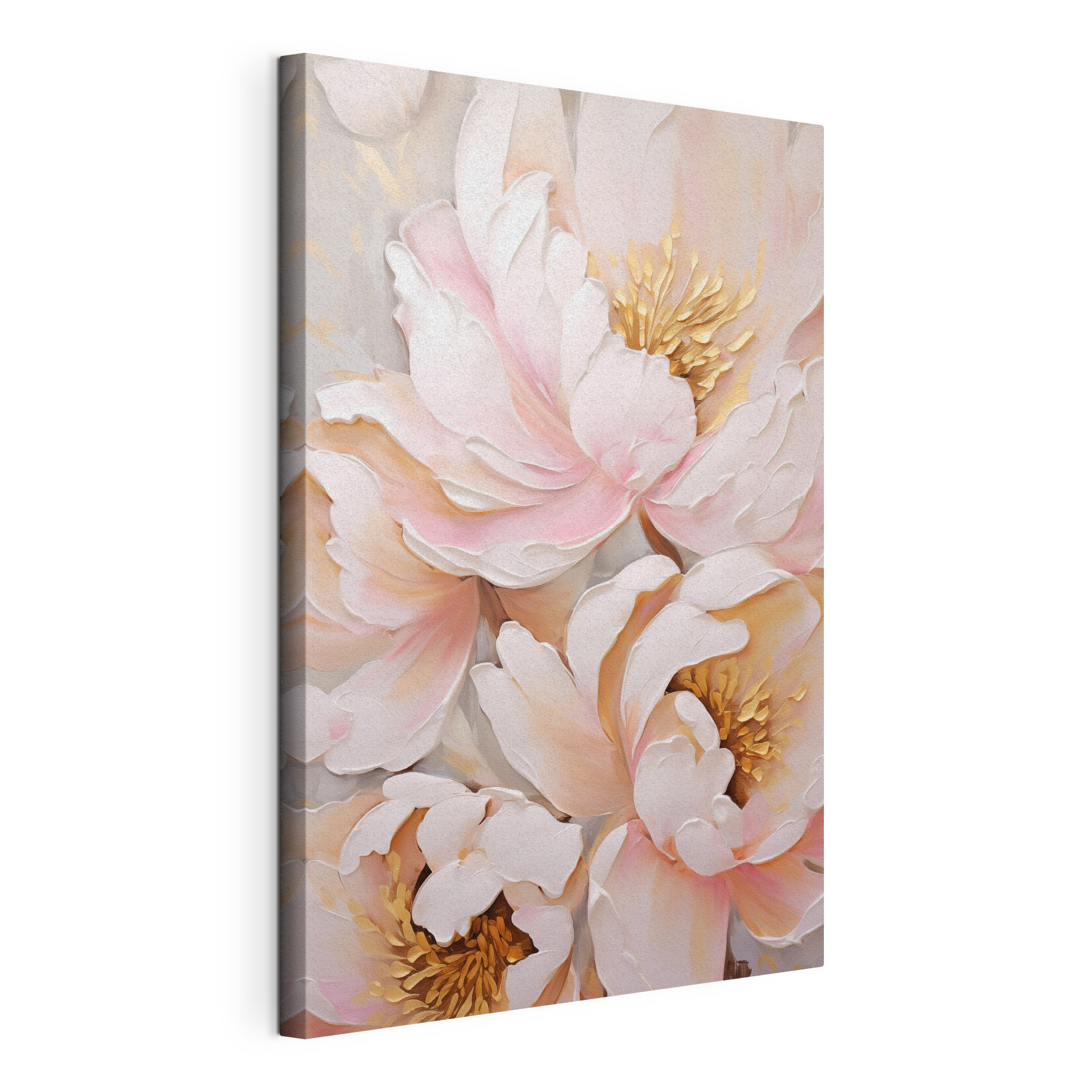 Delicate blooms in soft pastel hues