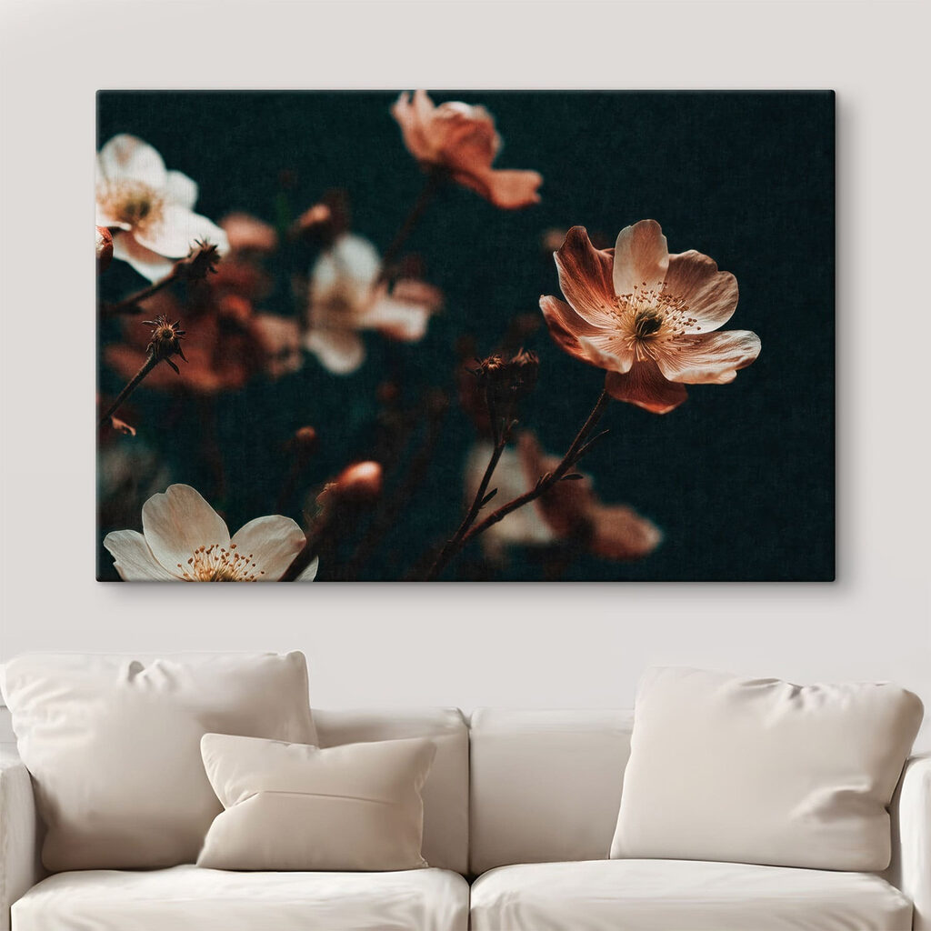 Delicate blooms in soft hues Delicate blooms in soft hues