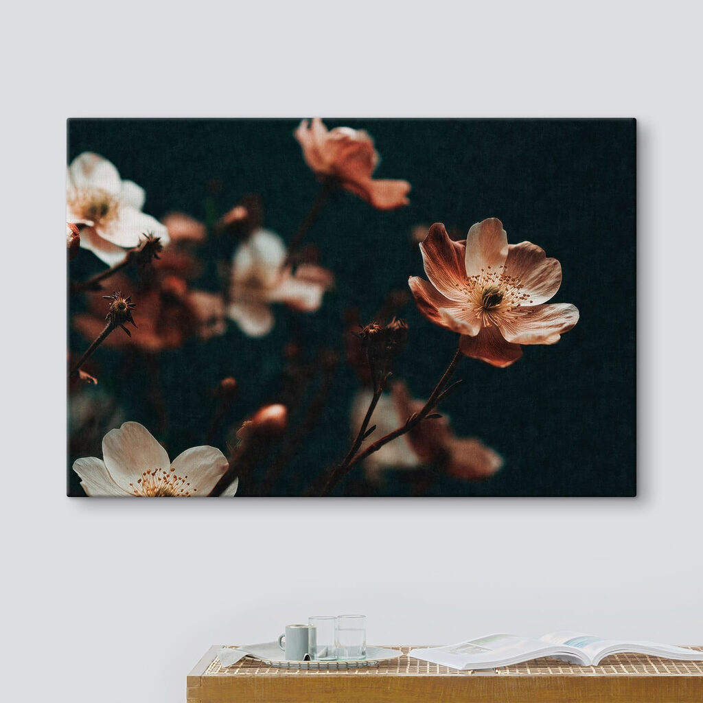 Delicate blooms in soft hues Delicate blooms in soft hues