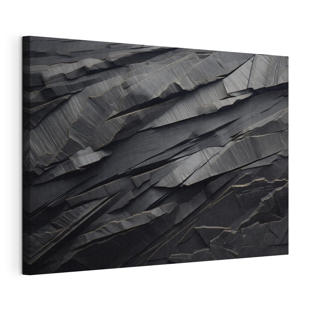 Black surface with cracks