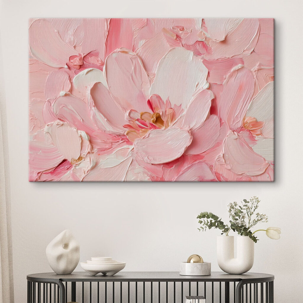 Delicate blooms in soft pink hues Delicate blooms in soft pink hues