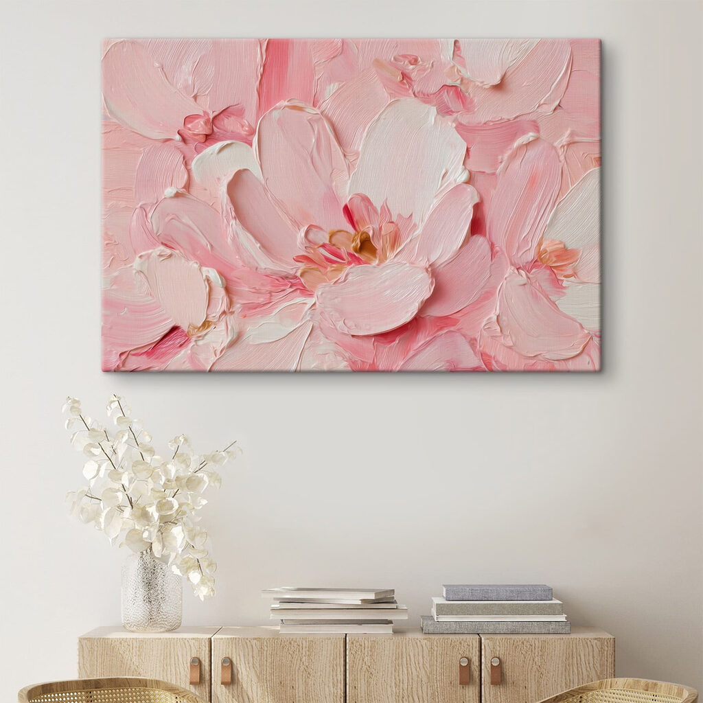 Delicate blooms in soft pink hues Delicate blooms in soft pink hues