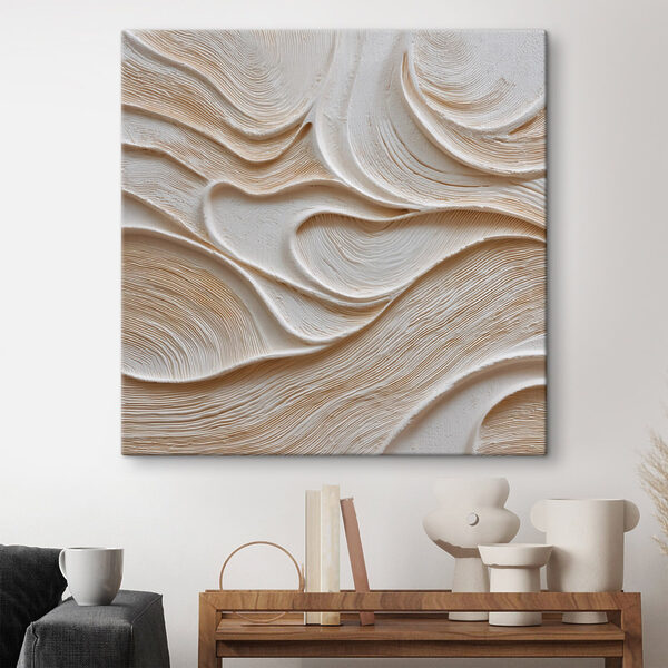Flowing patterns in soft hues