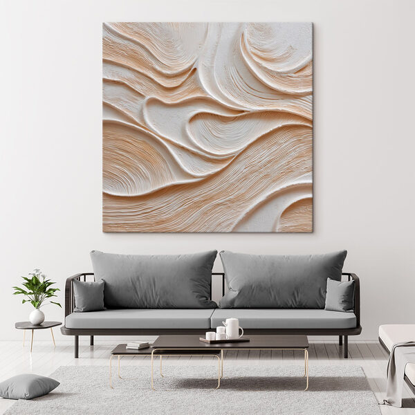Flowing patterns in soft hues
