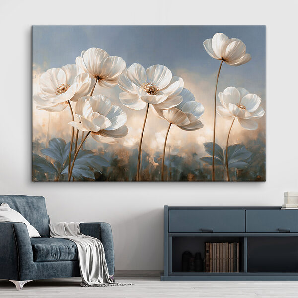 Group of white flowers