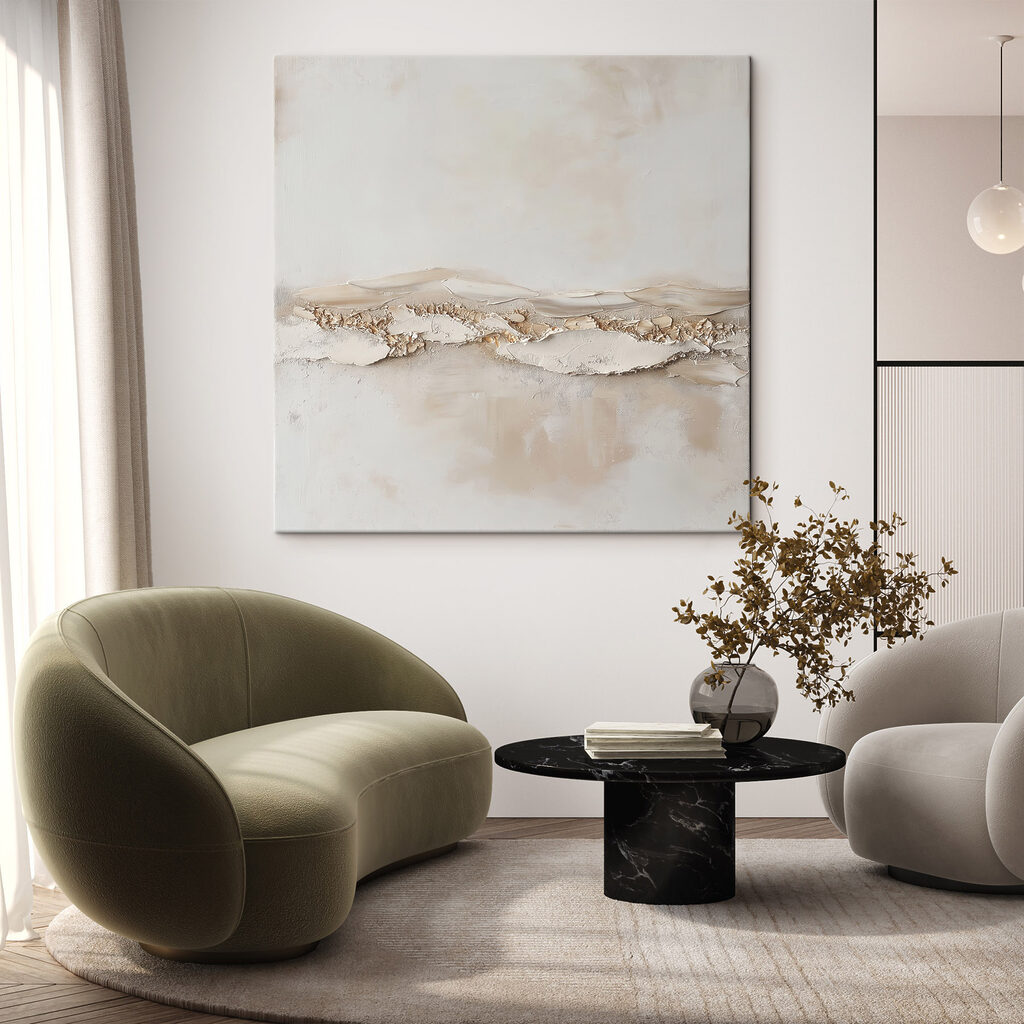 Soft hues create a serene landscape