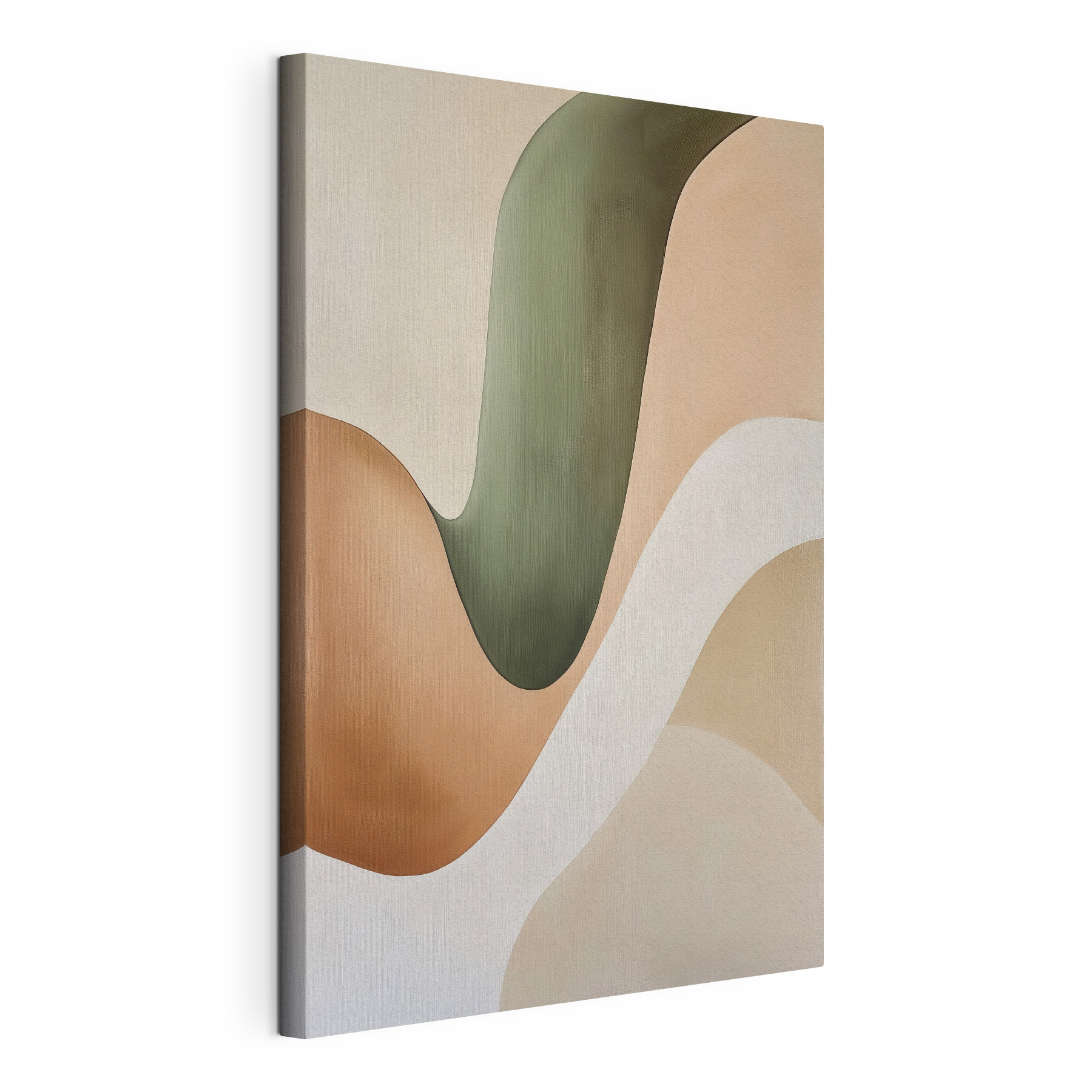 - Flowing curves in gentle hues - Flowing curves in gentle hues