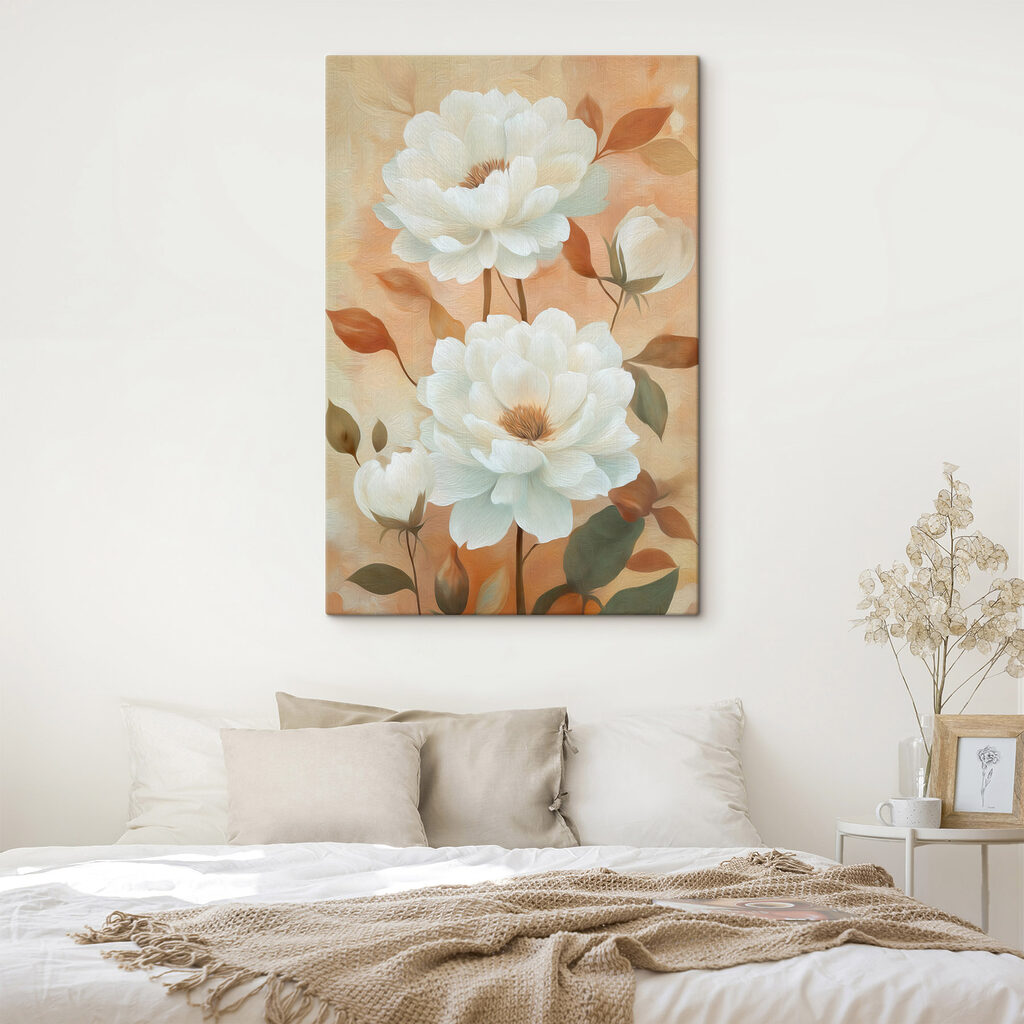 Delicate blooms in soft hues