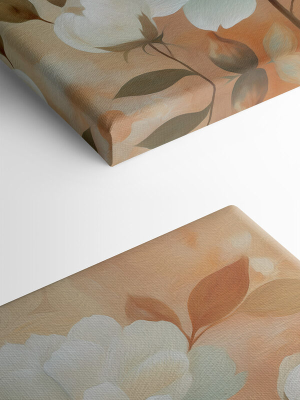 Delicate blooms in soft hues