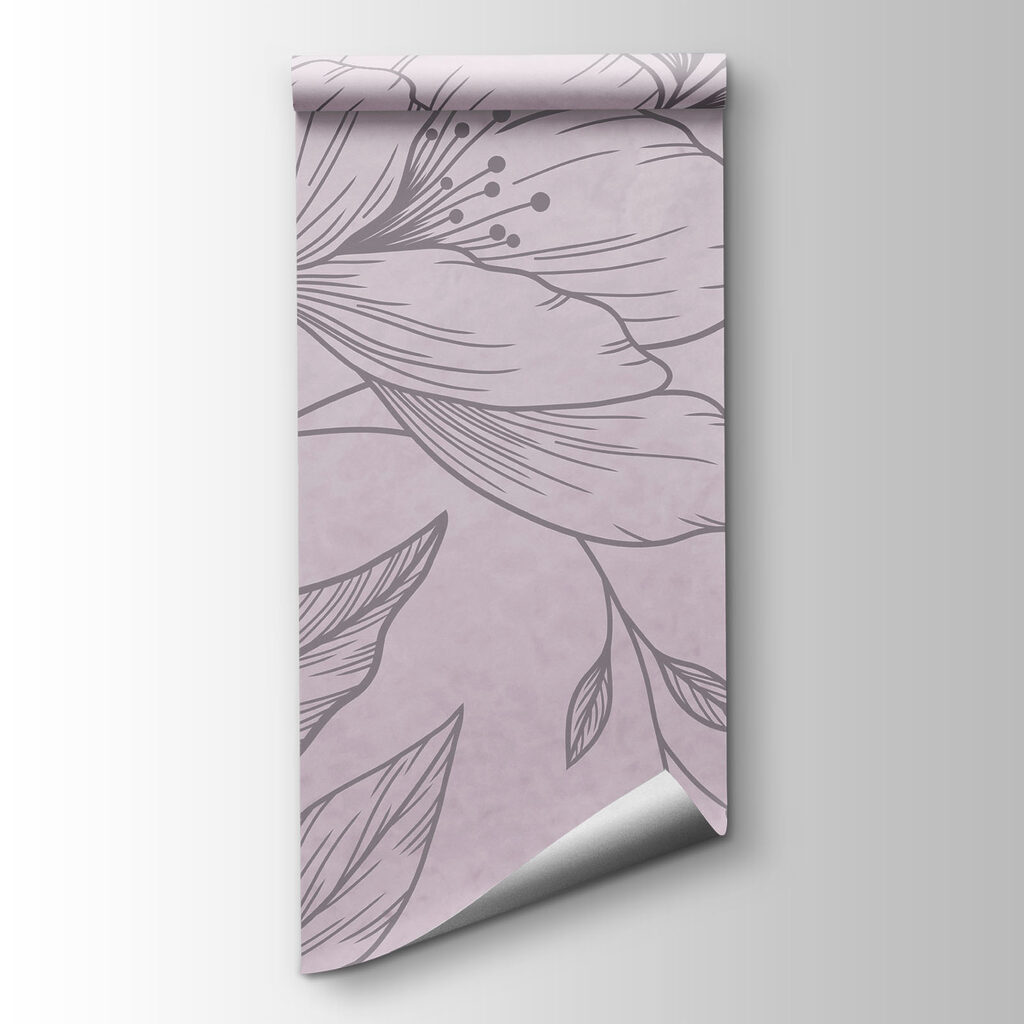 Delicate florals in soft hues