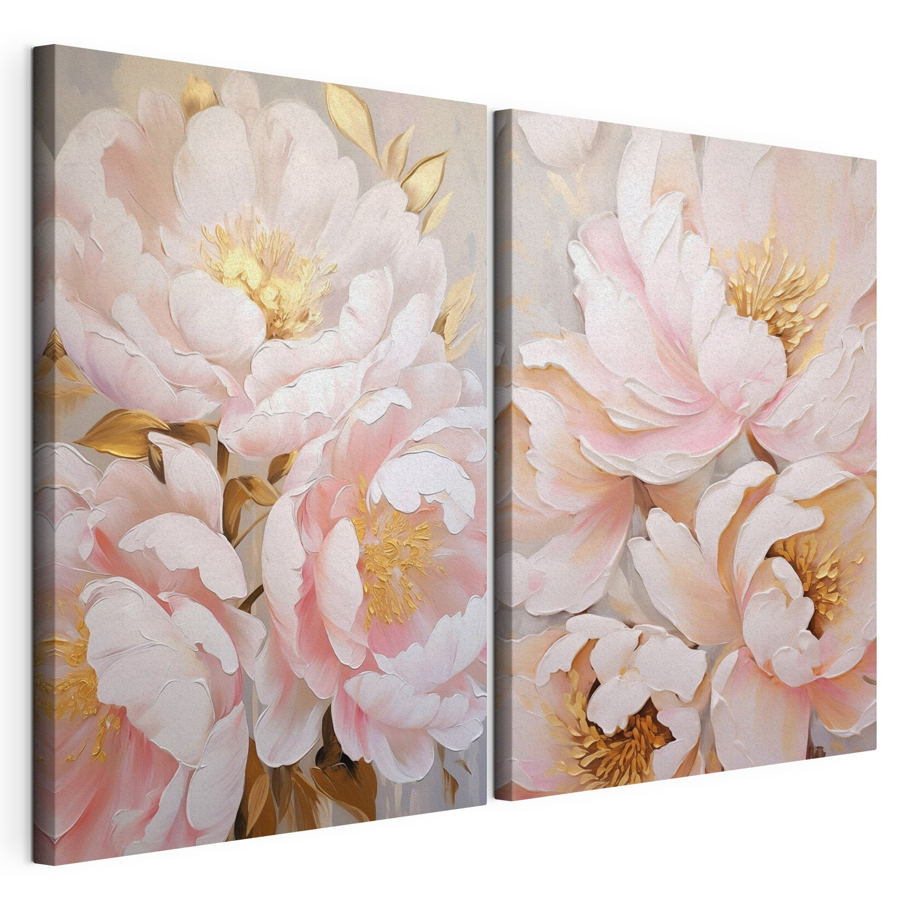 Beautiful blooms in soft pastels