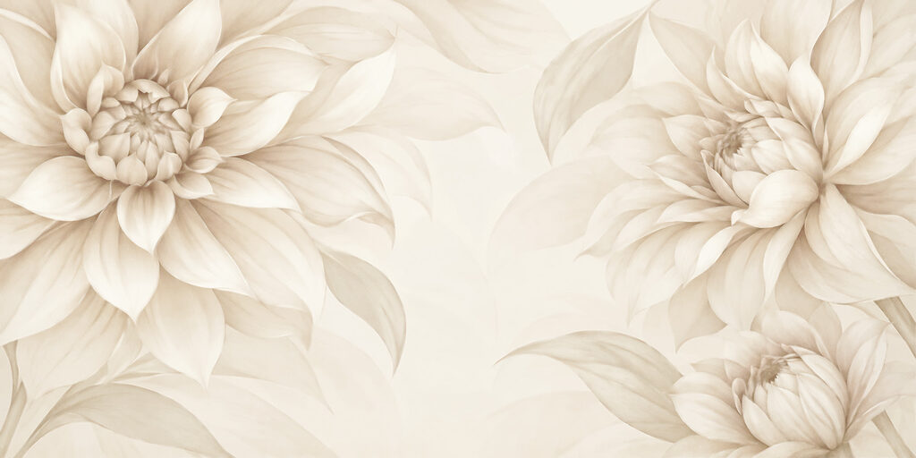 Delicate blooms in soft pastel tones Delicate blooms in soft pastel tones