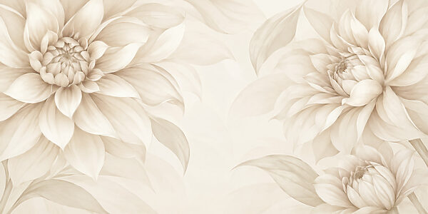 Delicate blooms in soft pastel tones Delicate blooms in soft pastel tones