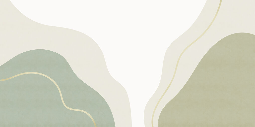 Green and white abstract art Green and white abstract art