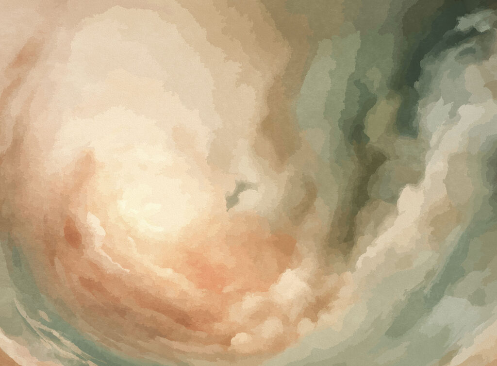 Cloudy sky with a light in the sky Cloudy sky with a light in the sky