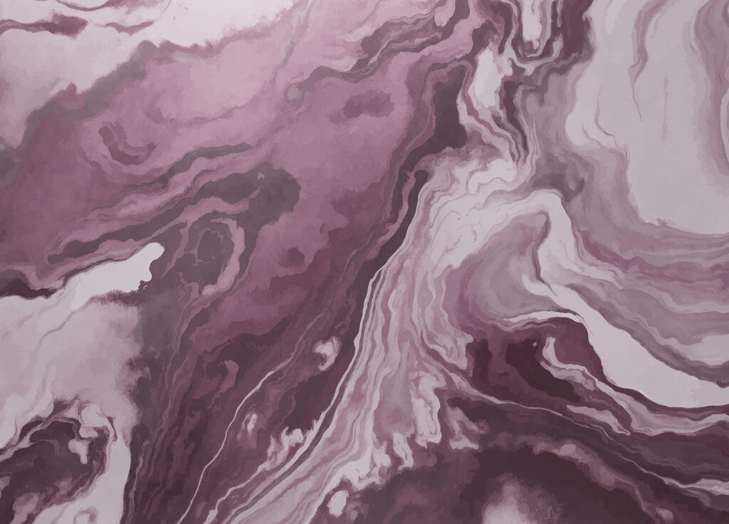 Abstract swirls in soft hues