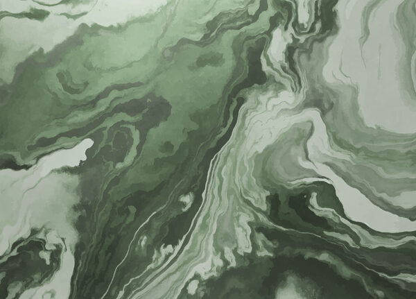 Green and white swirls Green and white swirls