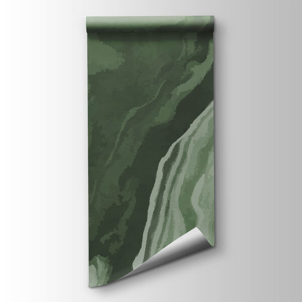 Green and white swirls Green and white swirls
