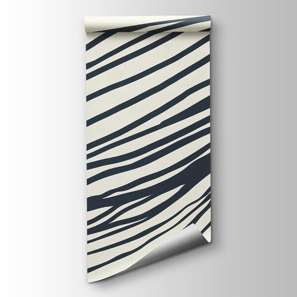 Black and white drawing of a mountain